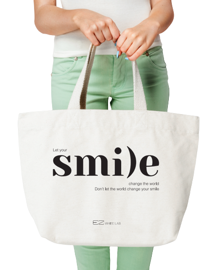 SMILE CANVAS BAG